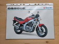 Prospekt Suzuki GS500E 1996 Sachsen - Chemnitz Vorschau