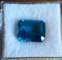 Edeltopas Achteck 7,52 ct. blau bestrahlt Rheinland-Pfalz - Allenbach Vorschau