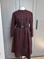 handgemachtes Dirndl 42 schwarz mit rot Bayern - Übersee Vorschau