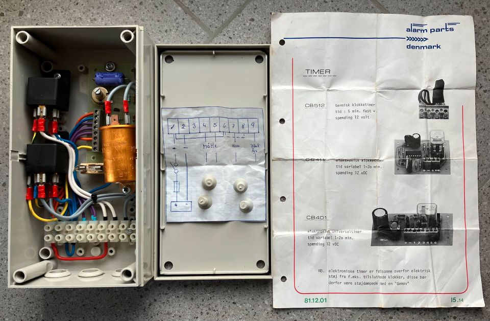 Alarmanlage Boot Bootsalarmanlage Alarm Parts Denmark 12V in Süderhackstedt