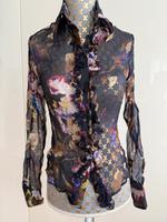 Mango Bluse Blumen transparent Rüschen Volant G Hessen - Eschborn Vorschau