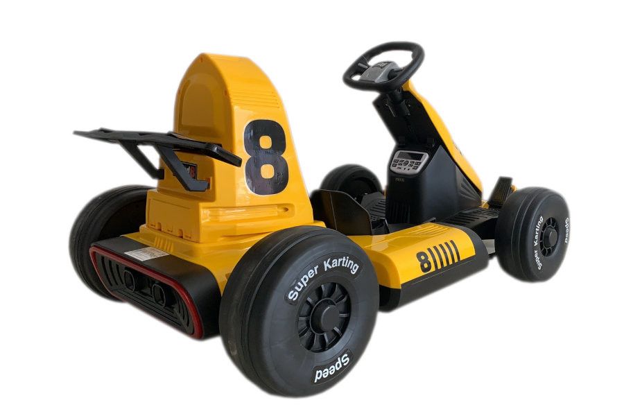 Kinder Elektroauto "E-Gokart F1" Mit 12V - 2 Motoren + MP3 in Heusenstamm