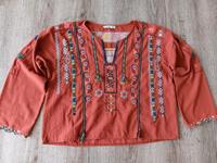 by_ESQ Hemdbluse M mex28 Hippie boho Stickereien Baumwolle Bayern - Moosbach b. Vohenstrauß Vorschau