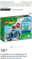 Duplo, Lego, Polizei, Motorrad, 10900 Rheinland-Pfalz - Horrweiler Vorschau