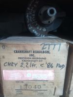 1982-1985 Chrysler 2.2ltr.R4 neue Kurbelwelle mit Lager (6-Hole) Brandenburg - Sonnewalde Vorschau