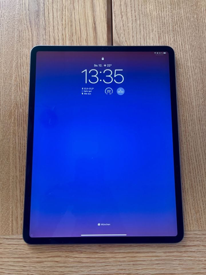 iPad Pro 12,9, 256GB, WiFi, Space Grey , Pencil, Folio, 3.Gen in München