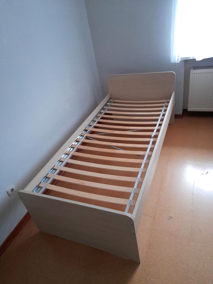 Ikea Släkt Einzelbett Birke 90 x 200 in Ansbach