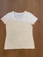 Basic T-Shirt C&A weiß Gr. L Rundhalsausschnitt Nordrhein-Westfalen - Enger Vorschau