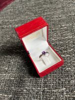 Ring Silber 925 mit Stein Amethyst Gr. 54 Bayern - Gerhardshofen Vorschau