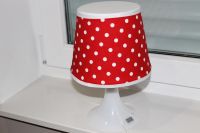 Didi Überzug Lampenbezug Lampe Lampan Ikea Handmade Punkte rot Bremen - Vegesack Vorschau