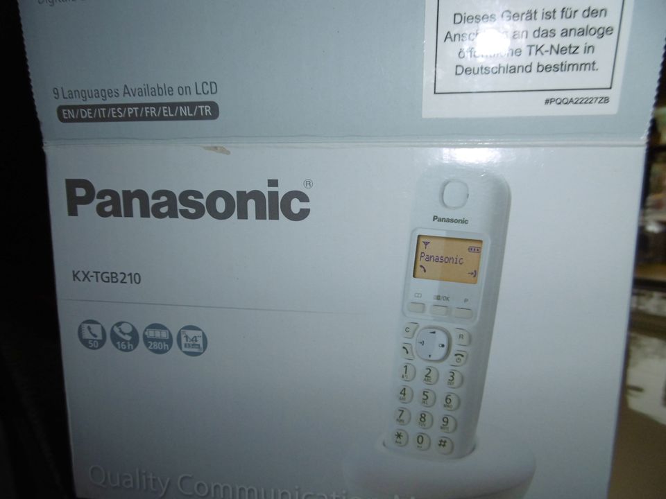 Schnurloses Panasonic-Telefon in Guxhagen