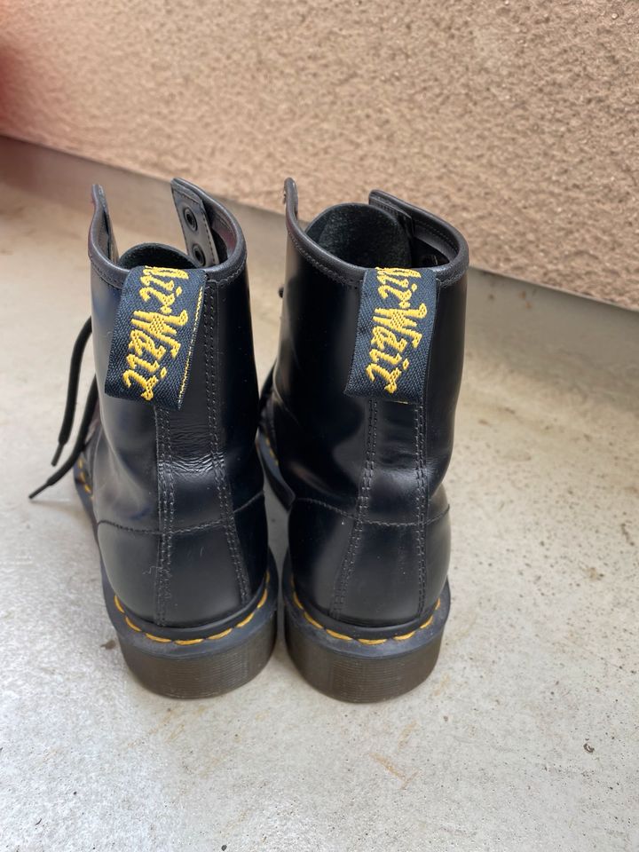 Original Dr. Martens Gr. 38/39 (8 Loch) Schwarz in Dresden