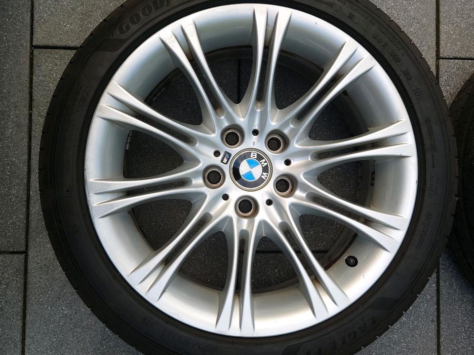 Original 18" BMW Style 135 Alufelgen+Reifen. E60/E61 in Niederkassel