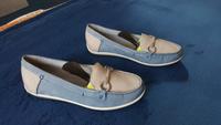 Leder Mokassin Bonita Gr. 38 Slipper Loafers Damen Schuhe blau Nordrhein-Westfalen - Alfter Vorschau