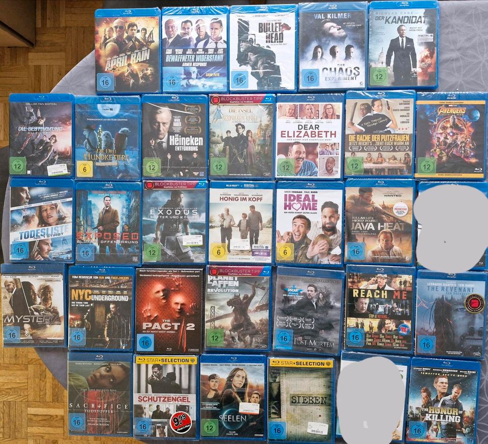 LÖSE MEINE FILME-SAMMLUNG AUF! ALLE BLU-RAY'S SIND "NEU+OVP"! in Dortmund