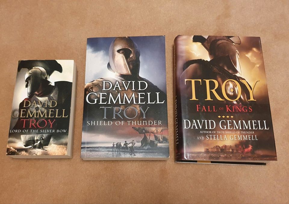 Books / Trilogy "Troy" David Gemmel in Berlin