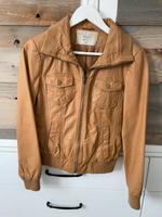 Leder Jacke only S 36 braun Nordrhein-Westfalen - Wachtendonk Vorschau