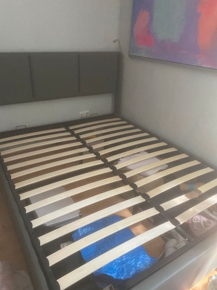 160x200 Bett geeignet für Boxspringmatratze  mit Stauraum in München