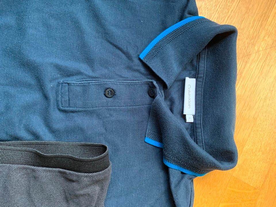 Set Poloshirts 2 x Calvin Klein Gr. S/M blau in Duisburg