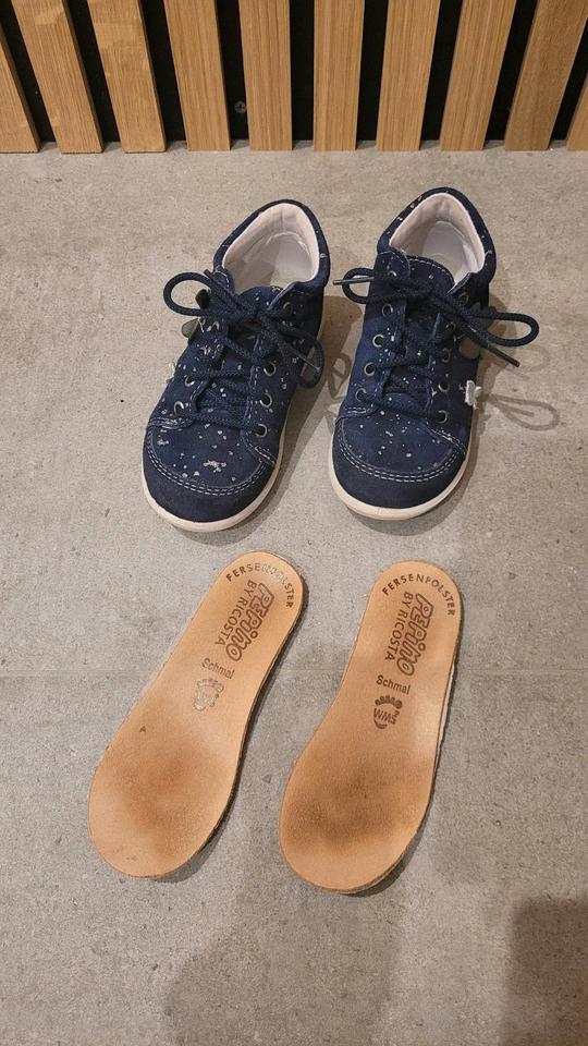 Lauflernschuhe Pepino Gr. 23 dunkelblau Glitzer Schmetterling in Sulzbach a. Main