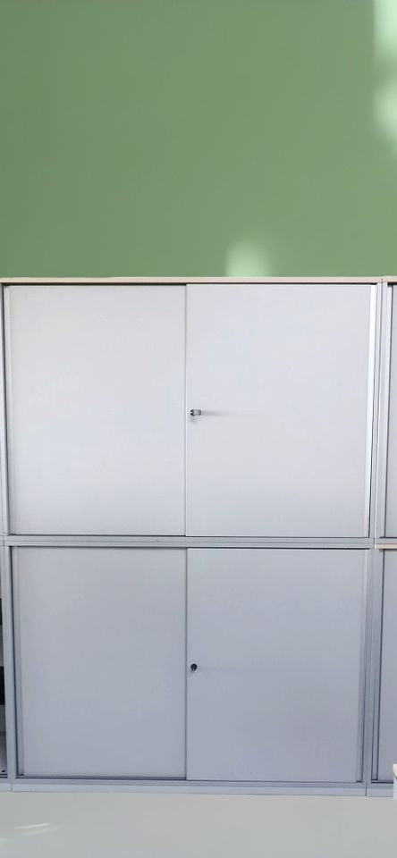 Steelcase Aktenschrank Schrank Büroschrank grau 160x227 Büro as0173 - minus 24 % reduziert in Garching b München