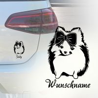 Auto Aufkleber | Zwergspitz | Pomeranian | Personalisiert | Spitz Köln - Köln Merheim Vorschau