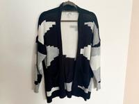 Strickjacke Damen Größe XS schwarz grau weiß Muster offen Winter Bayern - Barbing Vorschau