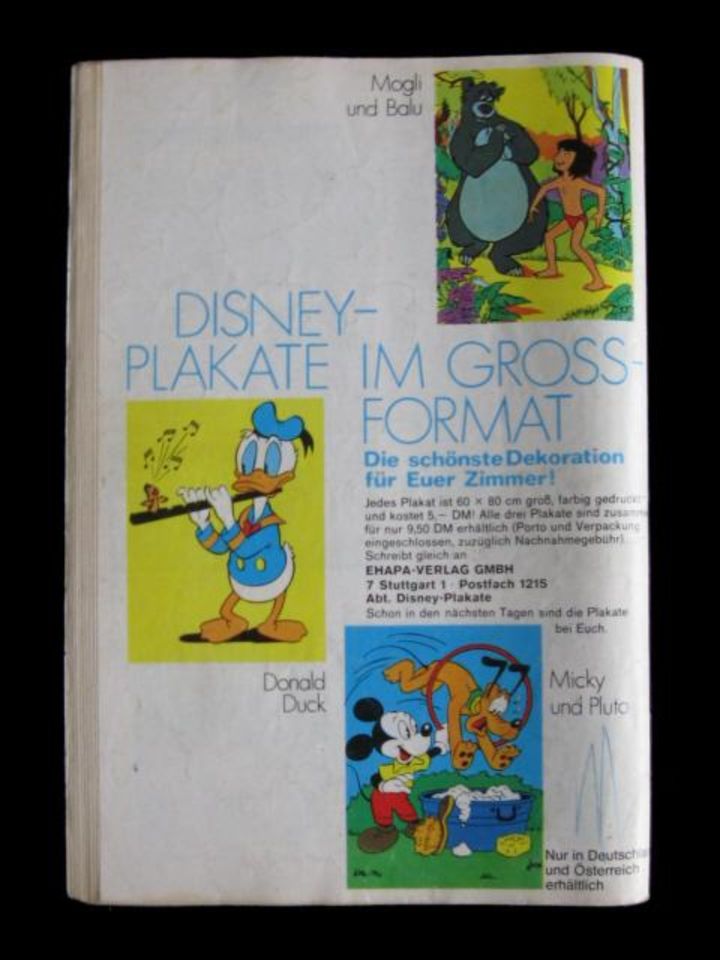 Mickyvision Nr. 22 von 1970 / Micky Maus / Donald Duck in Niddatal