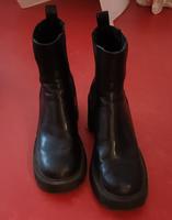 Schwarze Ankle Boots mit Absatz von Mango Dresden - Strehlen Vorschau