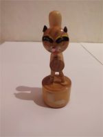 Wackelfigur Drückfigur " Katze " / Holz / Rarität !! Baden-Württemberg - Deggingen Vorschau