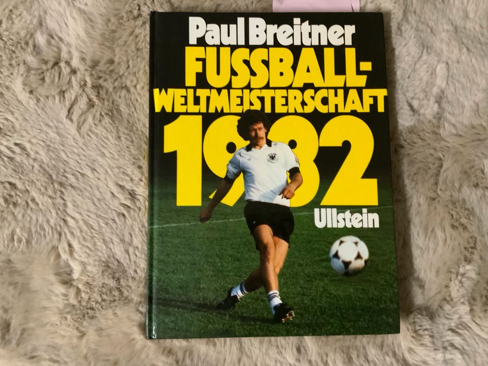 WM 1982 Paul Breitner Autogramm, Sammelheft Bergmann Duplo in Wuppertal