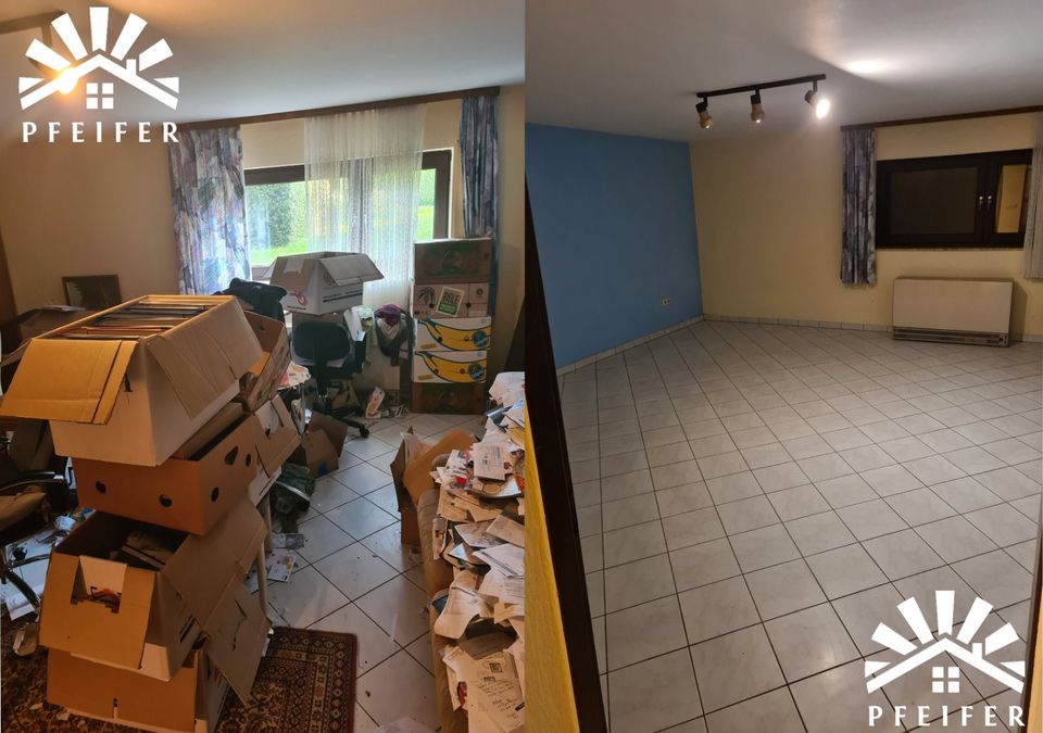 Entrümpelung Entrümplung Haushaltsauflösung Wohnungsauflösung in Biedenkopf