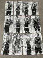 Autogramm Sammlung Ulmer Basketballspieler Saison 2001/2002 Bayern - Elchingen Vorschau