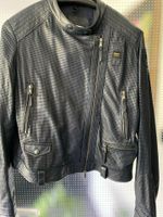 Blauer USA Moore Perforierte Damen Lederjacke Gr. 42 Nordrhein-Westfalen - Willich Vorschau