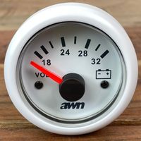 AWN Voltmeter 414591 Volt Anzeige 18-32 V Spannungsanzeige weiß Brandenburg - Havelsee Vorschau