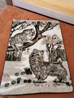 Merino Decke Wolldecke Neu Katze und Hund Motiv  Neu! 100 x 140 Niedersachsen - Bersenbrück Vorschau