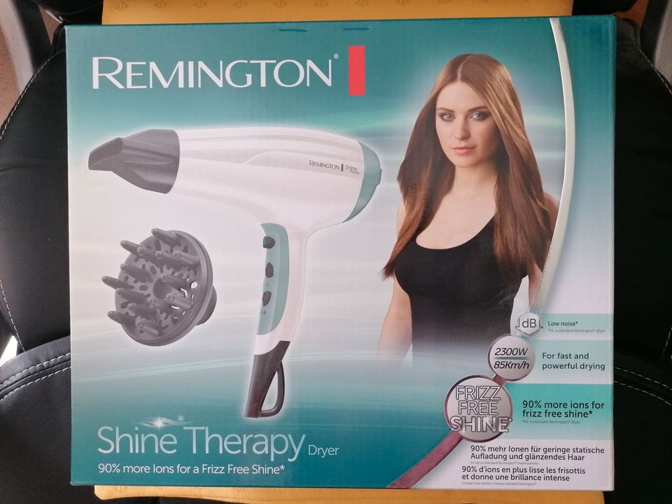 Remington Ionen-Haartrockner D5216 Shine Therapy Fön *** neu *** in Jembke