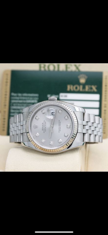 Rolex Datejust 36 Full-Set in Marpingen