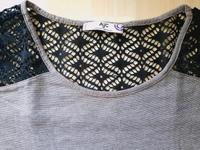 Neuwertig ☆ Langarmshirt Shirt Pulli von AJC mit Spitze Bayern - Köfering Vorschau