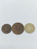 Schweizer Münzen, Jahrgang 1851: 1, 2, 5 Rappen, Selten Baden-Württemberg - Weil am Rhein Vorschau