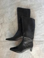 Echt Leder schwarze Winterstiefel Stiefel Größe 38 Bayern - Ebnath Vorschau