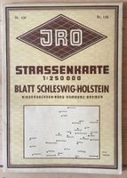 Alte Straßenkarte von IRO "Blatt Schleswig Holstein" Niedersachsen - Norden Vorschau