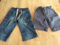 Topolino kurze Hose Gr. 122 128 Jungen Jeans Short kariert Nordrhein-Westfalen - Alsdorf Vorschau