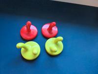 Ikea Krokig Wandhalter 2x grün und 2x rot Dresden - Cossebaude Vorschau