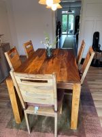 Esstisch mit 5 Stühlen echtes Holz Niedersachsen - Lüdersfeld Vorschau