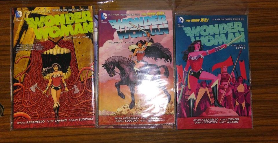 Wonder Woman 1-6 komplett New 52 brian azzarello dc comics in Ravensburg