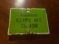 Altes Emalie Schild Retro Vintage DDR antik Dresden - Löbtau-Nord Vorschau