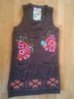 Desingual Kleid Braun Blumen Wolle Yoga Strick Flower Chic Mohair Bayern - Gilching Vorschau