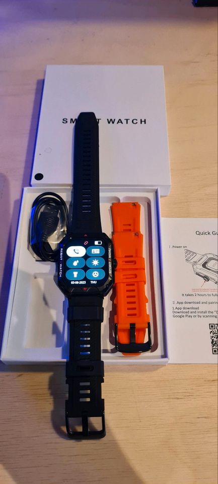 Smartwatch Herren Damen mit Telefonfunktion Bluetooth Neu! in Dortmund