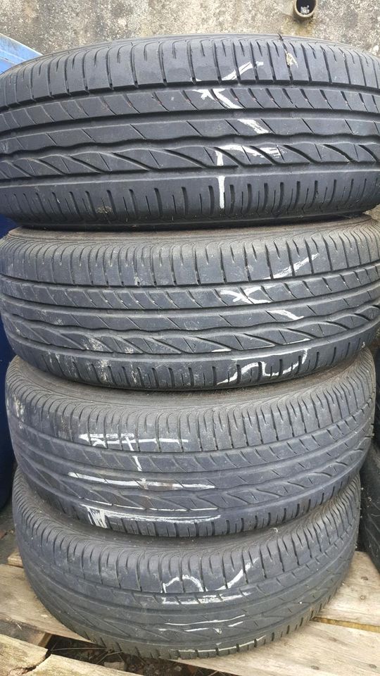 4 x Sommerreifen mit Felgen 195/65 R15 in Ellwangen (Jagst)